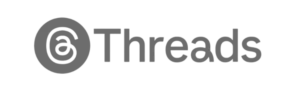 Threads logo from social media management platforms used by Request